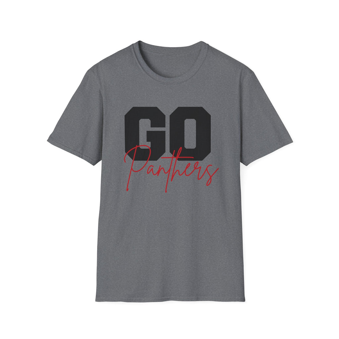 GO Panthers Softstyle T - Shirt - T - Shirt - Positively Sassy - GO Panthers Softstyle T - Shirt