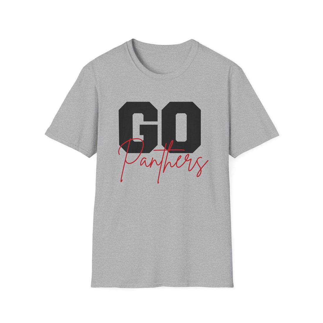 GO Panthers Softstyle T - Shirt - T - Shirt - Positively Sassy - GO Panthers Softstyle T - Shirt