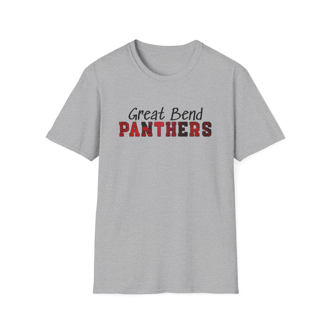 Great Bend Panthers Unisex Softstyle T-Shirt - Comfortable Team Apparel for Sports Fans - T-Shirt - Positively Sassy - Great Bend Panthers Unisex Softstyle T-Shirt - Comfortable Team Apparel for Sports Fans