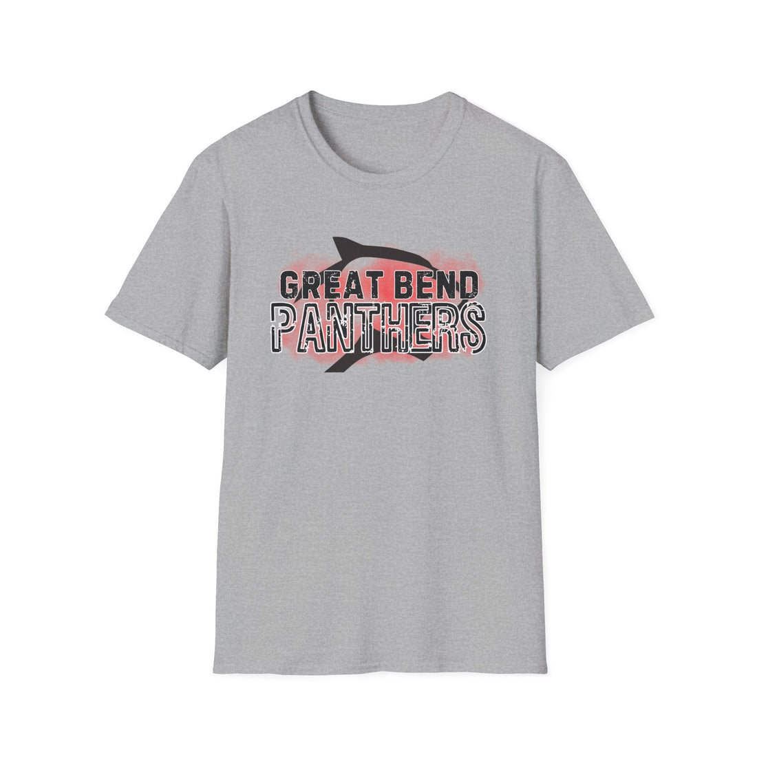 Great Bend Panthers Unisex Softstyle T-Shirt - Spirit Wear for Game Days - T-Shirt - Positively Sassy - Great Bend Panthers Unisex Softstyle T-Shirt - Spirit Wear for Game Days