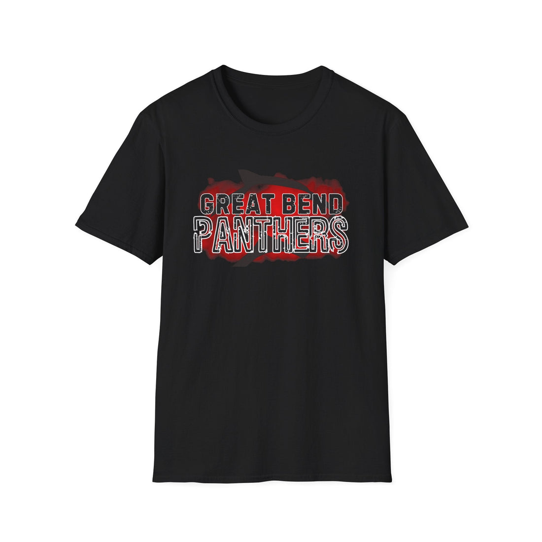 Great Bend Panthers Unisex Softstyle T-Shirt - Spirit Wear for Game Days - T-Shirt - Positively Sassy - Great Bend Panthers Unisex Softstyle T-Shirt - Spirit Wear for Game Days