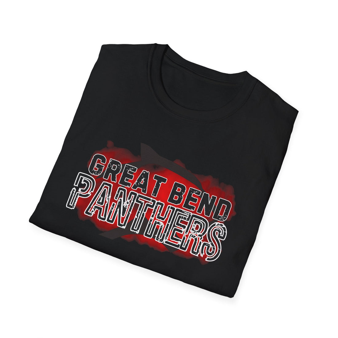 Great Bend Panthers Unisex Softstyle T-Shirt - Spirit Wear for Game Days - T-Shirt - Positively Sassy - Great Bend Panthers Unisex Softstyle T-Shirt - Spirit Wear for Game Days