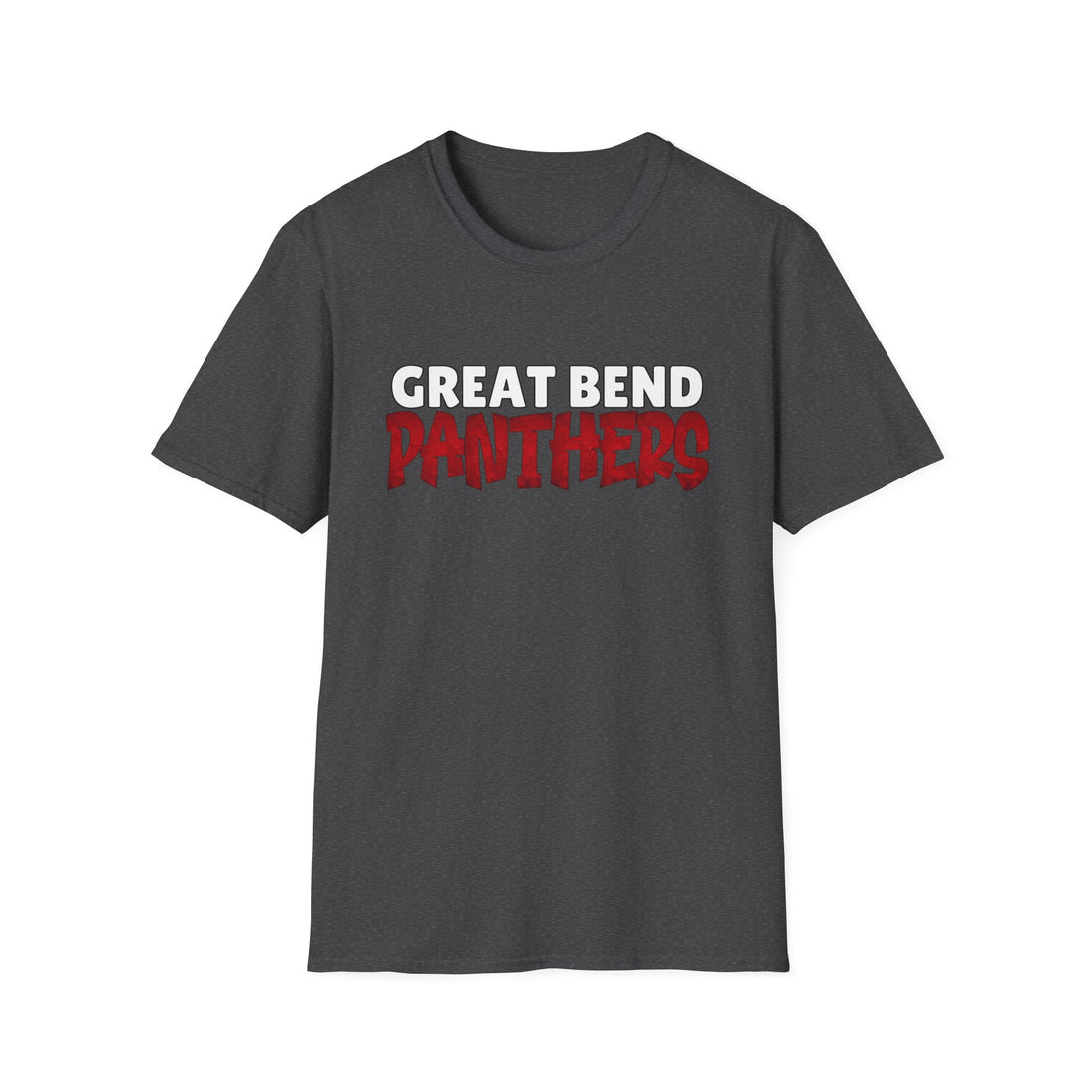 Great Bend Panthers Unisex Softstyle T-Shirt - Sporty Team Spirit Wear - T-Shirt - Positively Sassy - Great Bend Panthers Unisex Softstyle T-Shirt - Sporty Team Spirit Wear