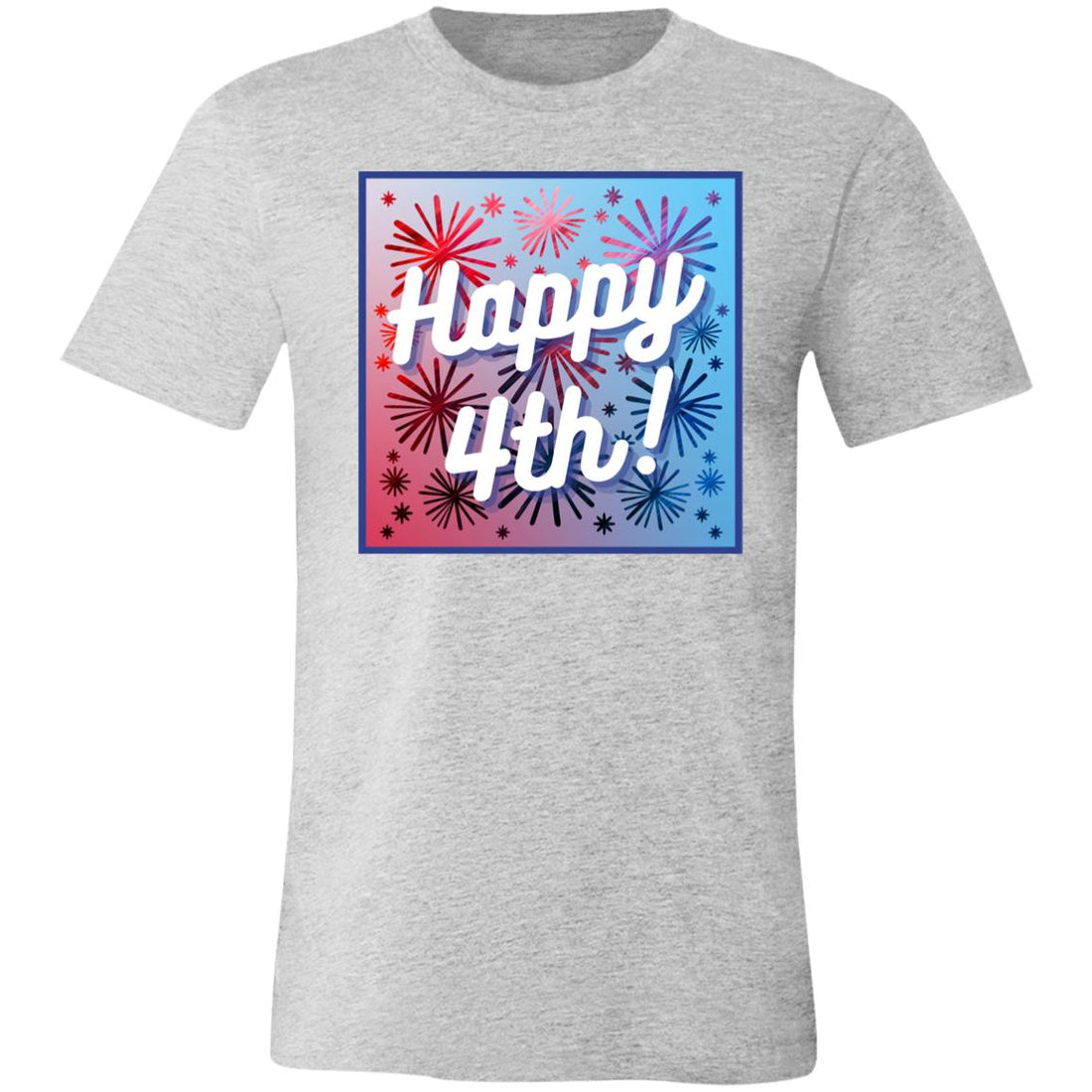 Happy 4th T-Shirt - T-Shirts - Positively Sassy - Happy 4th T-Shirt