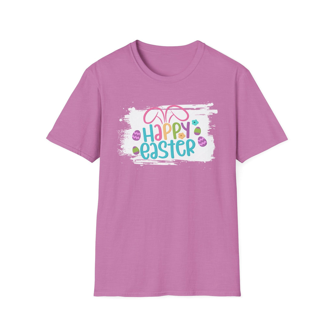 Happy Easter Bunny Softstyle T-Shirt - T-Shirt - Positively Sassy - Happy Easter Bunny Softstyle T-Shirt