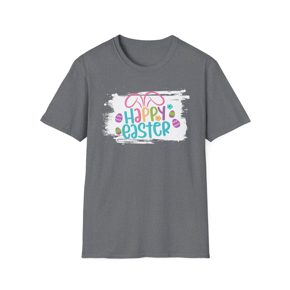 Happy Easter Bunny Softstyle T-Shirt - T-Shirt - Positively Sassy - Happy Easter Bunny Softstyle T-Shirt