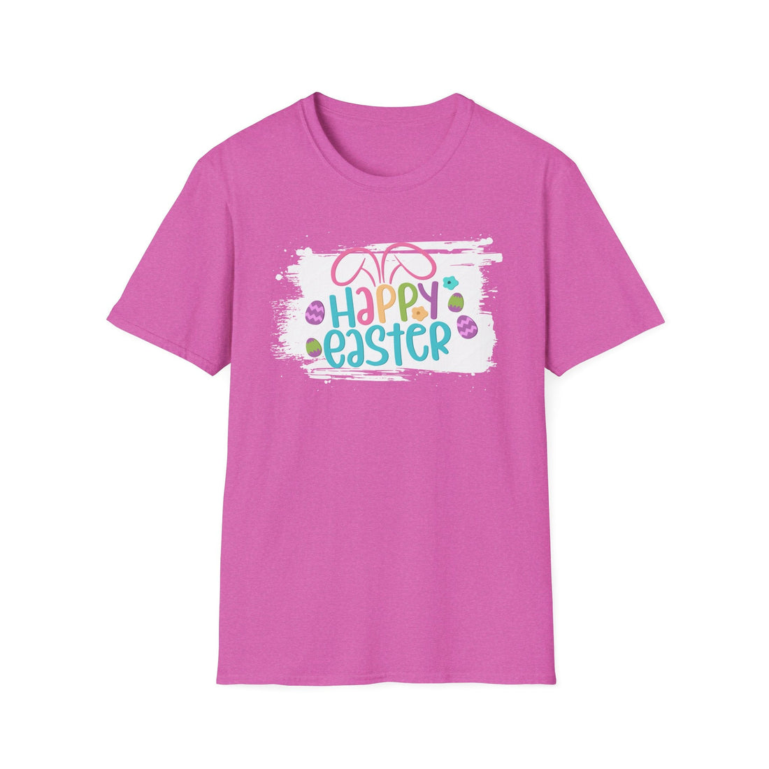 Happy Easter Bunny Softstyle T-Shirt - T-Shirt - Positively Sassy - Happy Easter Bunny Softstyle T-Shirt