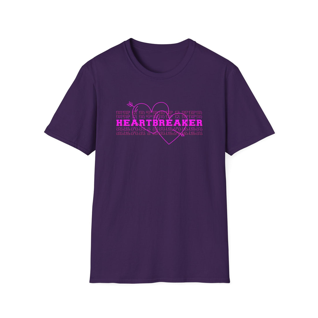 Heartbreaker Gildan 64000 Softstyle T-Shirt - T-Shirt - Positively Sassy - Heartbreaker Gildan 64000 Softstyle T-Shirt