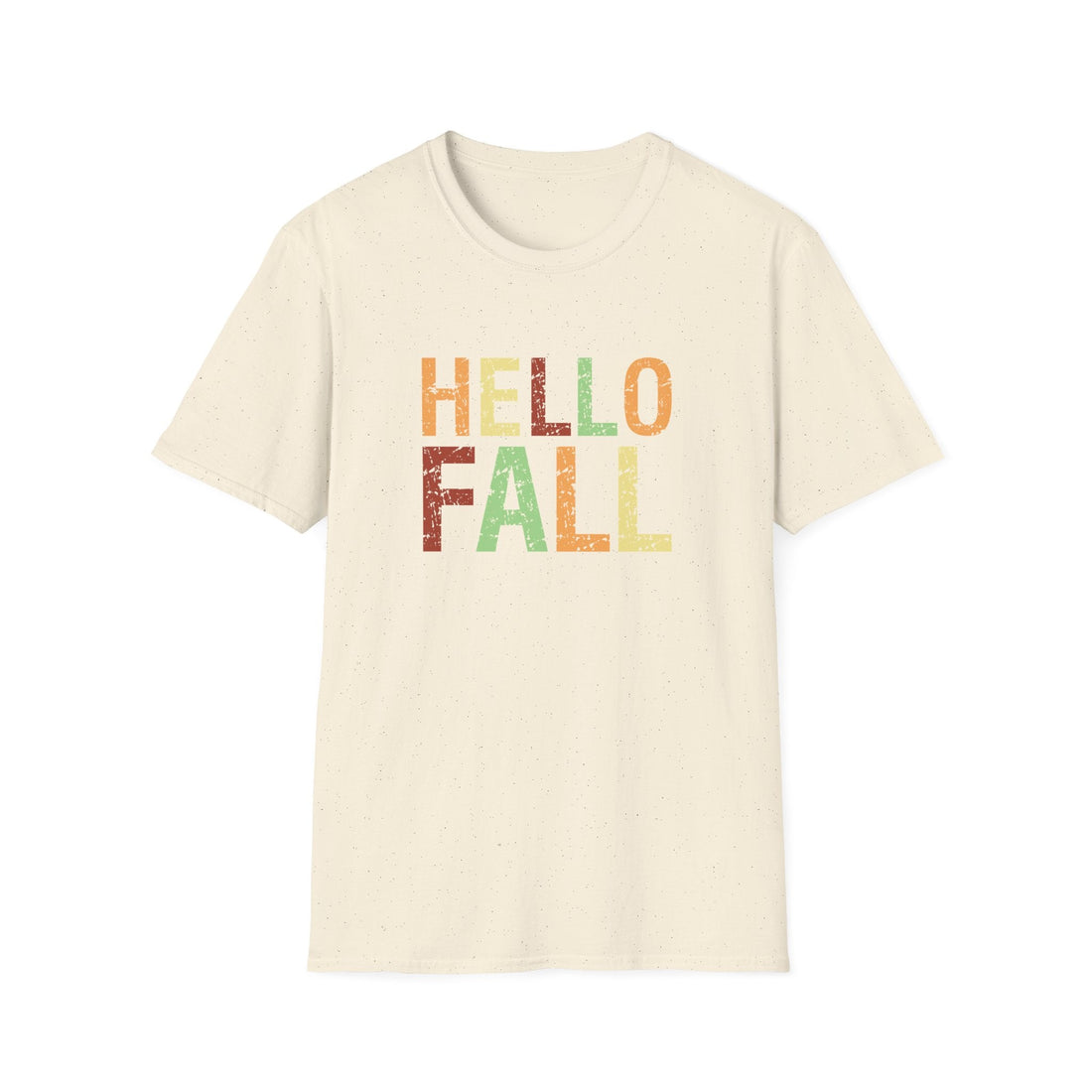 Hello Fall Unisex T-Shirt, Autumn Tee, Fall Fashion, Seasonal Shirt, Casual Wear, Thanksgiving Gift - T-Shirt - Positively Sassy - Hello Fall Unisex T-Shirt, Autumn Tee, Fall Fashion, Seasonal Shirt, Casual Wear, Thanksgiving Gift