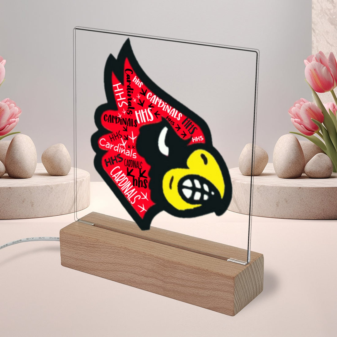 Hoisington Cardinals Plaque - Positively Sassy - Hoisington Cardinals Plaque