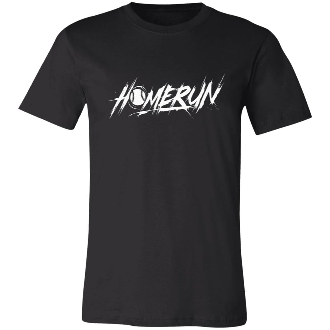 Homerun 3001C Bella + Canvas Unisex Jersey Short - Sleeve T-Shirt - T-Shirts - Positively Sassy - Homerun 3001C Bella + Canvas Unisex Jersey Short - Sleeve T-Shirt