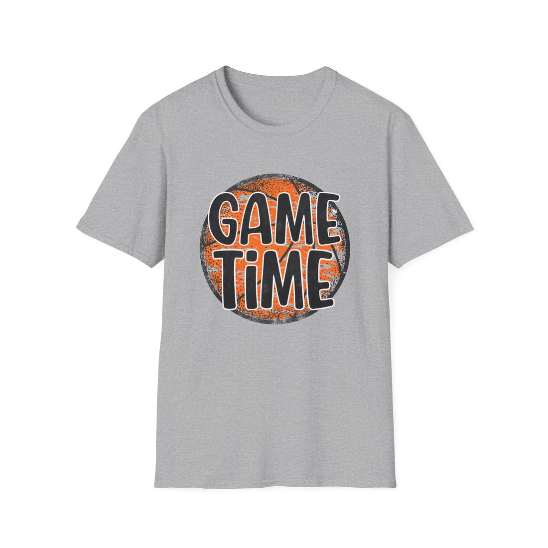 Hoop Game Time Unisex Softstyle T-Shirt - T-Shirt - Positively Sassy - Hoop Game Time Unisex Softstyle T-Shirt