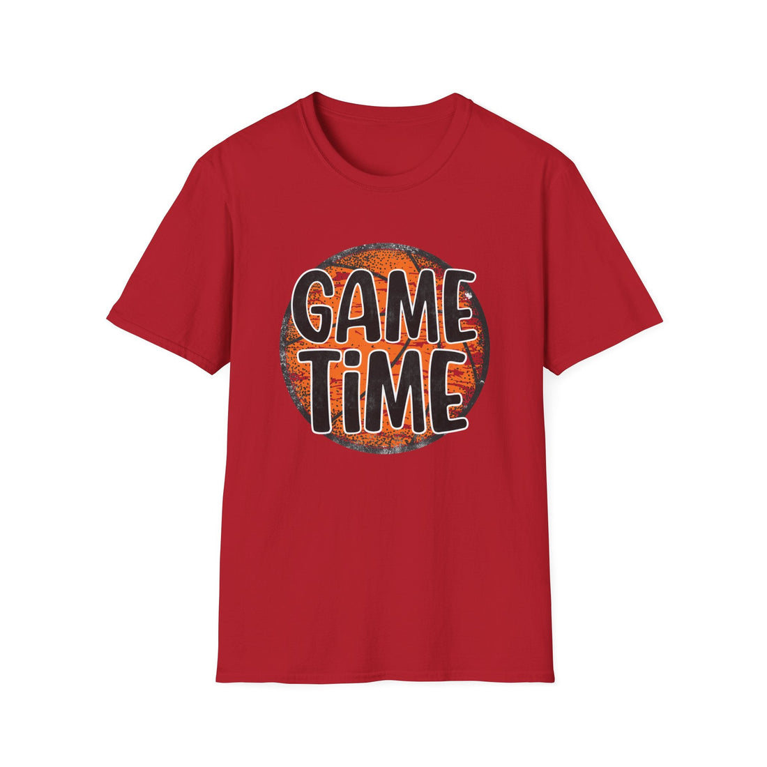 Hoop Game Time Unisex Softstyle T-Shirt - T-Shirt - Positively Sassy - Hoop Game Time Unisex Softstyle T-Shirt