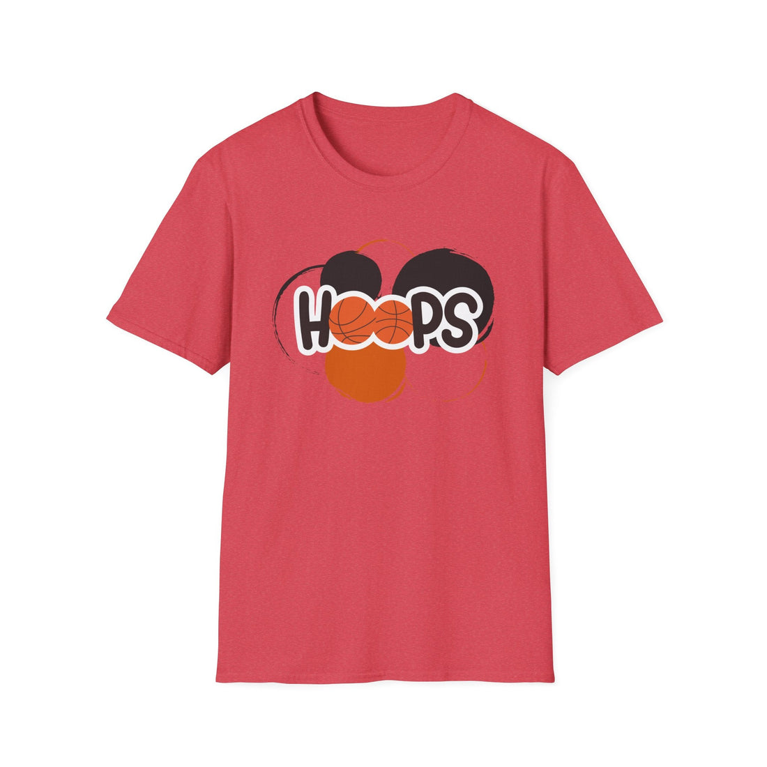 Hoops Unisex Softstyle T-Shirt - T-Shirt - Positively Sassy - Hoops Unisex Softstyle T-Shirt