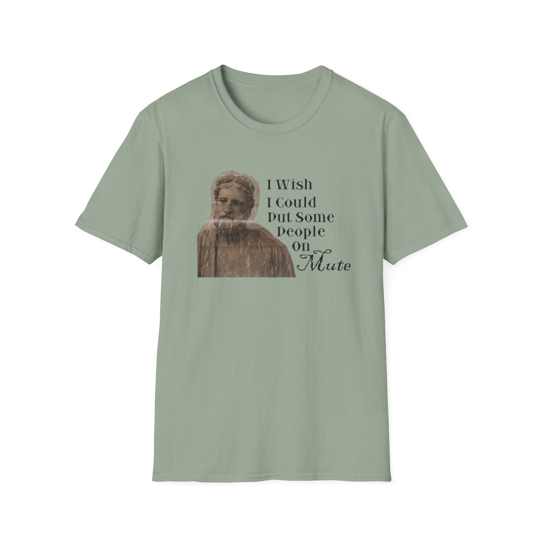 I Wish I Could Put Some People on Mute T-Shirt, Funny Graphic Tee, Unisex Humor Shirt, Casual Everyday Wear, Great Gift for Friends - T-Shirt - Positively Sassy - I Wish I Could Put Some People on Mute T-Shirt, Funny Graphic Tee, Unisex Humor Shirt, Casual Everyday Wear, Great Gift for Friends