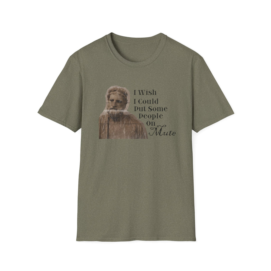 I Wish I Could Put Some People on Mute T-Shirt, Funny Graphic Tee, Unisex Humor Shirt, Casual Everyday Wear, Great Gift for Friends - T-Shirt - Positively Sassy - I Wish I Could Put Some People on Mute T-Shirt, Funny Graphic Tee, Unisex Humor Shirt, Casual Everyday Wear, Great Gift for Friends