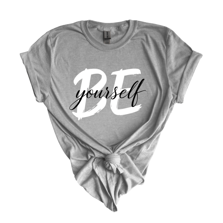 Inspirational Unisex T-Shirt - Be Yourself, Motivational Apparel, Gift for Friends, Everyday Wear, Self - Love Fashion - T-Shirt - Positively Sassy - Inspirational Unisex T-Shirt - Be Yourself, Motivational Apparel, Gift for Friends, Everyday Wear, Self - Love Fashion