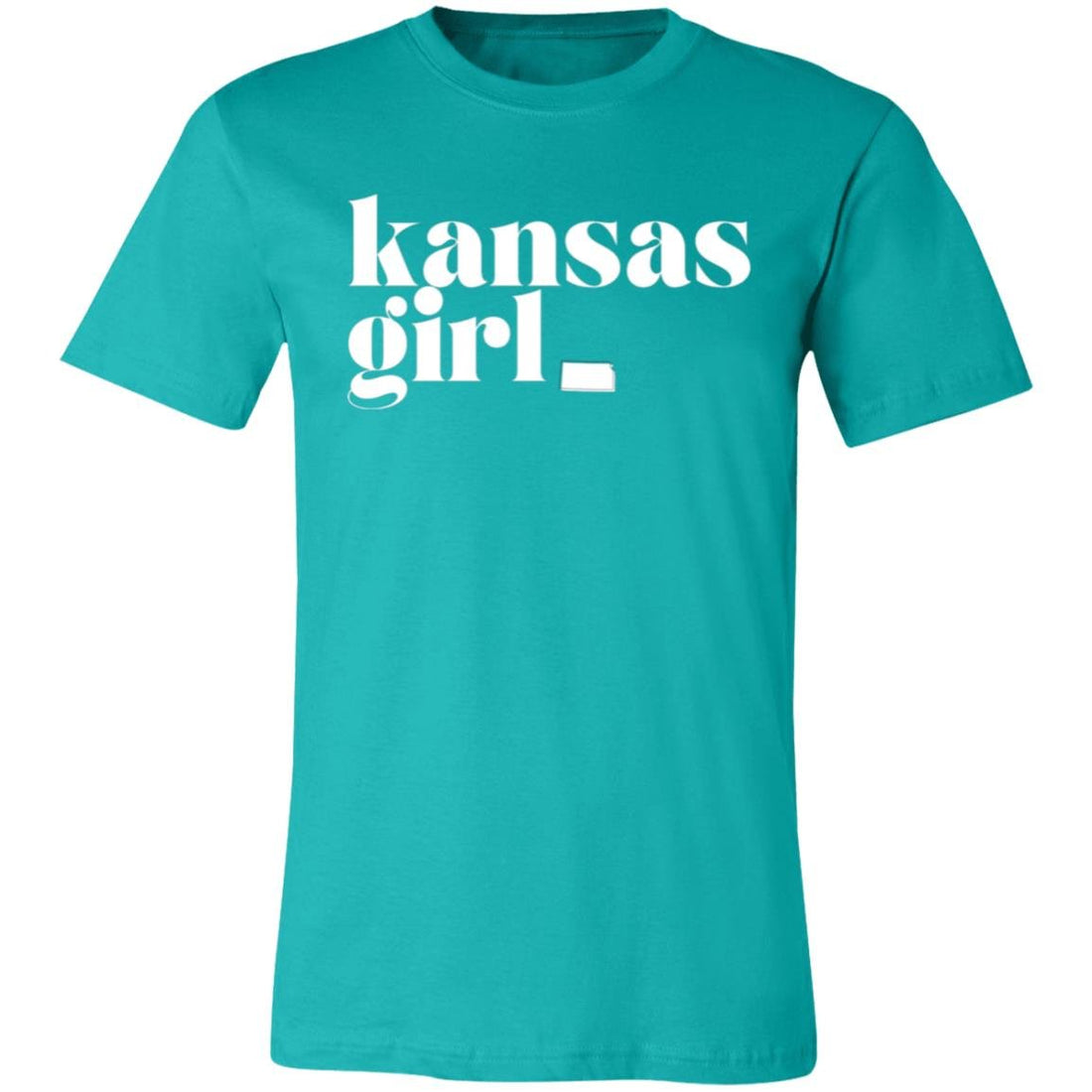 Kansas Girl Bella 3001 - T - Shirts - Positively Sassy - Kansas Girl Bella 3001