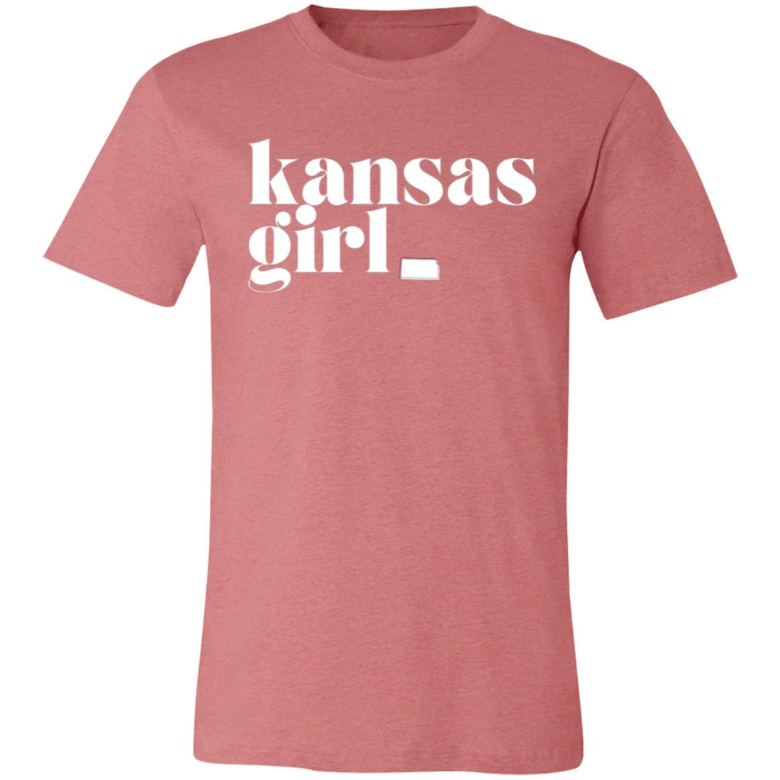 Kansas Girl Bella 3001 - T - Shirts - Positively Sassy - Kansas Girl Bella 3001