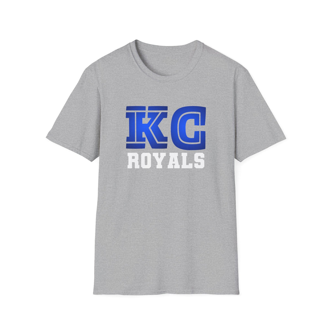 KC Royals Lines Gildan 64000 Softstyle T-Shirt - T-Shirt - Positively Sassy - KC Royals Lines Gildan 64000 Softstyle T-Shirt