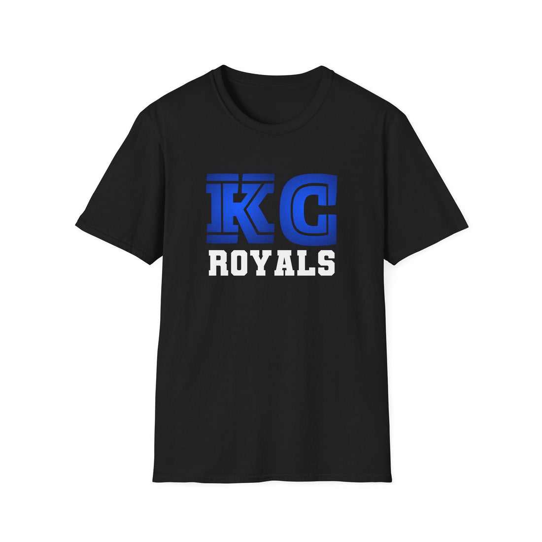 KC Royals Lines Gildan 64000 Softstyle T-Shirt - T-Shirt - Positively Sassy - KC Royals Lines Gildan 64000 Softstyle T-Shirt