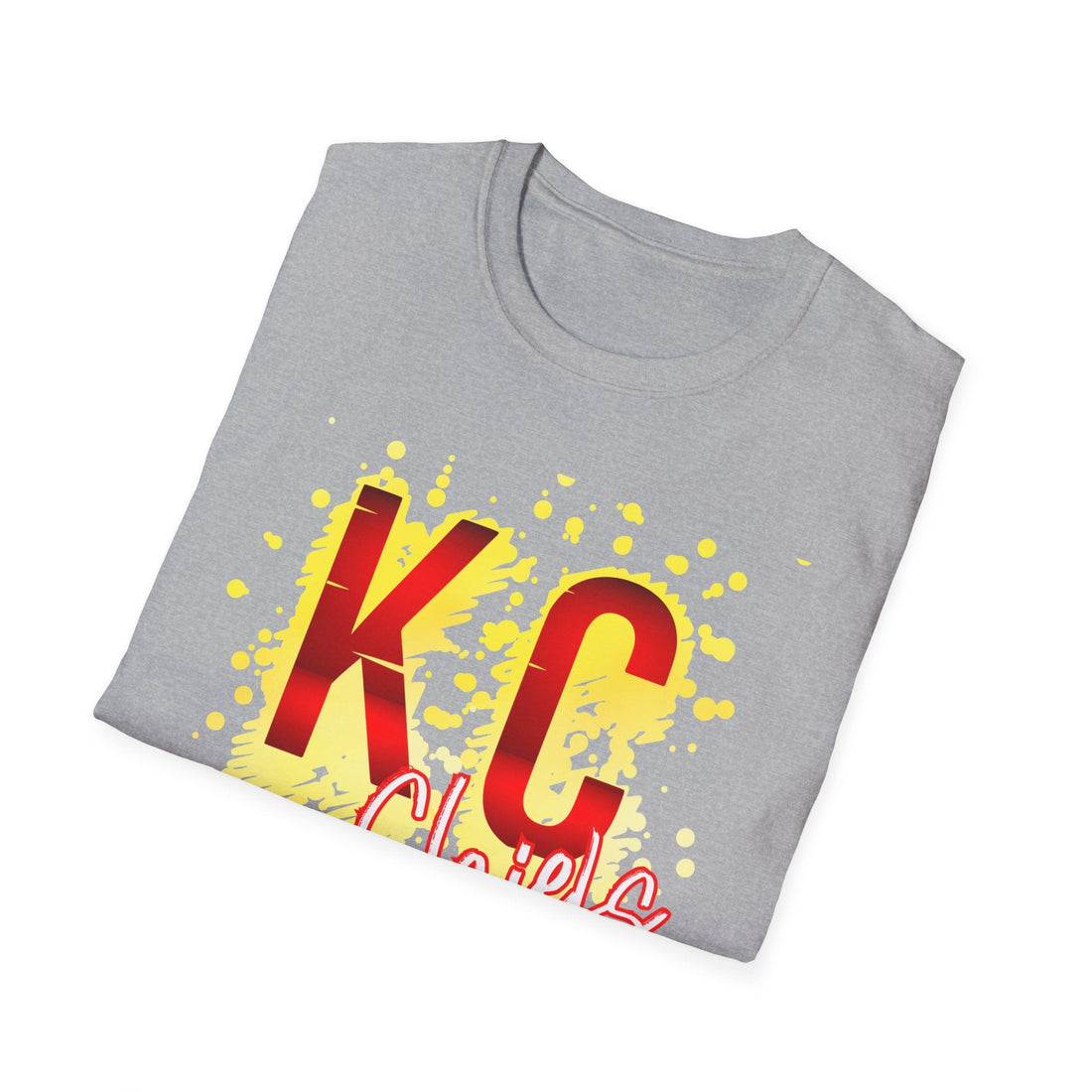 KC Splatter Gildan 64000 - T-Shirt - Positively Sassy - KC Splatter Gildan 64000