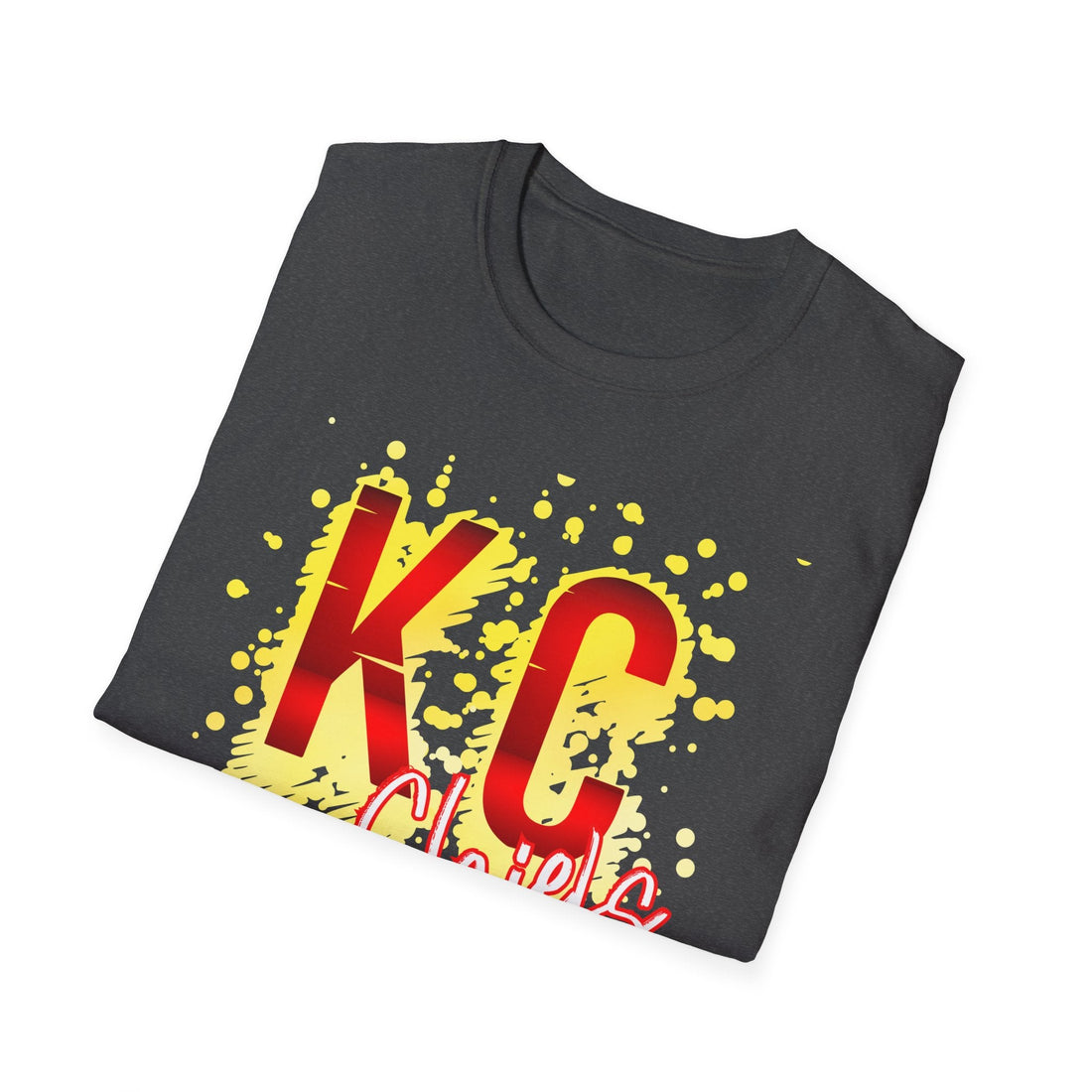 KC Splatter Gildan 64000 - T-Shirt - Positively Sassy - KC Splatter Gildan 64000