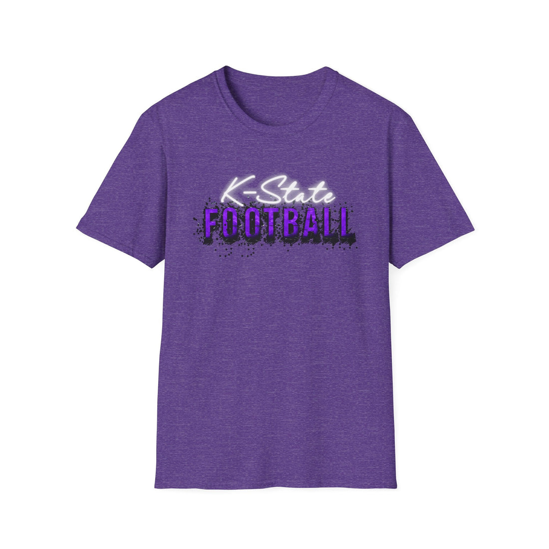 KState Football Fan T-Shirt, Unisex Tee, Game Day Apparel, Sports Clothing, College Football Gear, Casual Wear - T-Shirt - Positively Sassy - KState Football Fan T-Shirt, Unisex Tee, Game Day Apparel, Sports Clothing, College Football Gear, Casual Wear