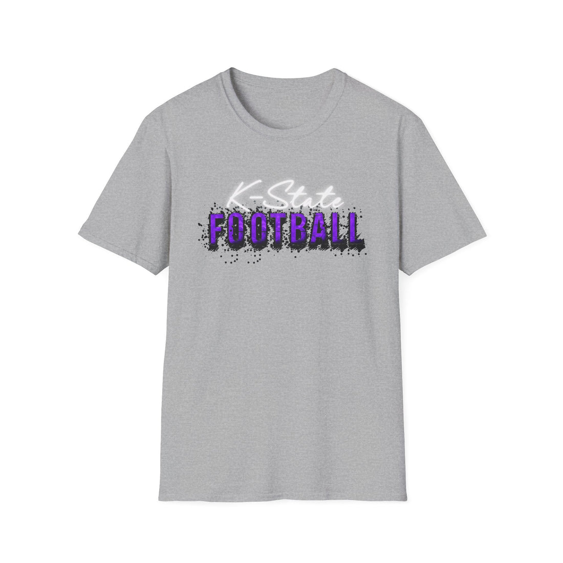 KState Football Fan T-Shirt, Unisex Tee, Game Day Apparel, Sports Clothing, College Football Gear, Casual Wear - T-Shirt - Positively Sassy - KState Football Fan T-Shirt, Unisex Tee, Game Day Apparel, Sports Clothing, College Football Gear, Casual Wear