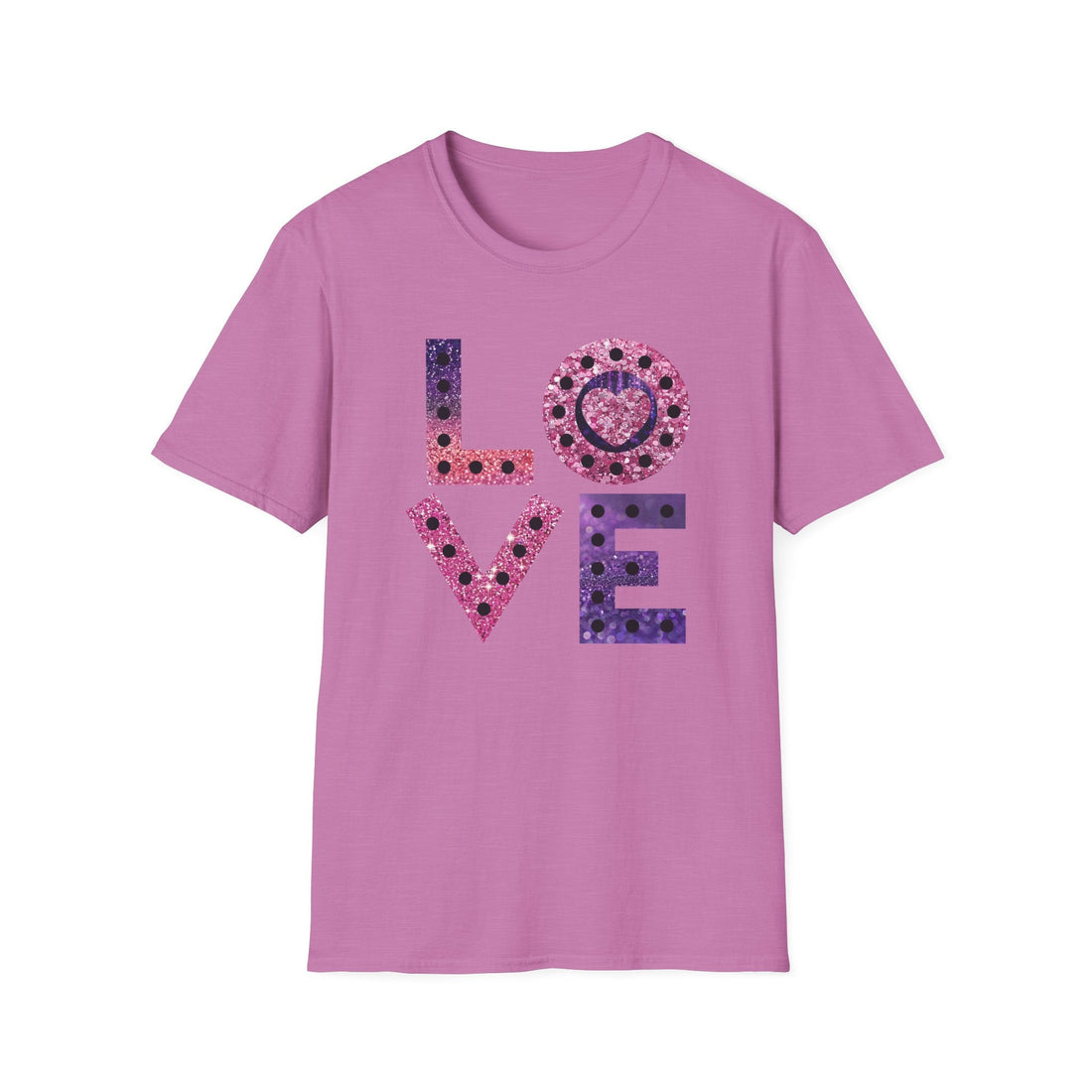 L - O - V - E Gildan 64000 Softstyle T-Shirt - T-Shirt - Positively Sassy - L - O - V - E Gildan 64000 Softstyle T-Shirt