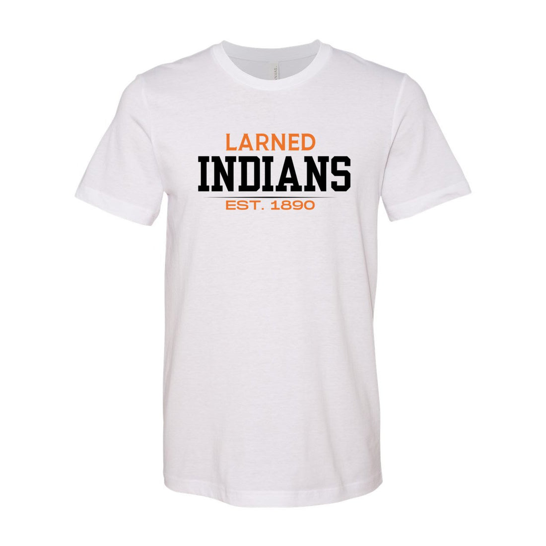 Larned Indians Est Short Sleeve Jersey Tee - T - Shirts - Positively Sassy - Larned Indians Est Short Sleeve Jersey Tee