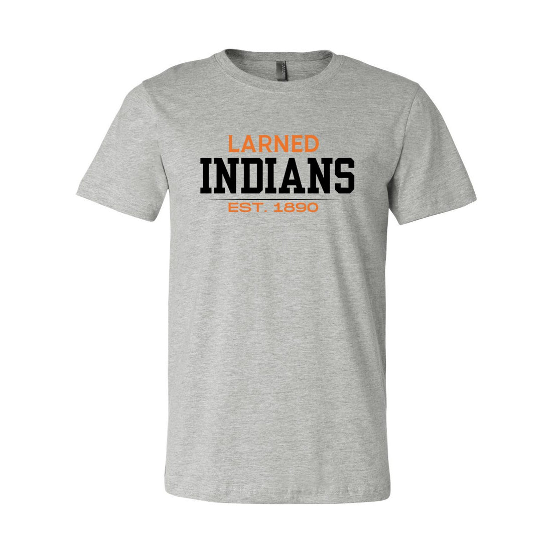 Larned Indians Est Short Sleeve Jersey Tee - T - Shirts - Positively Sassy - Larned Indians Est Short Sleeve Jersey Tee