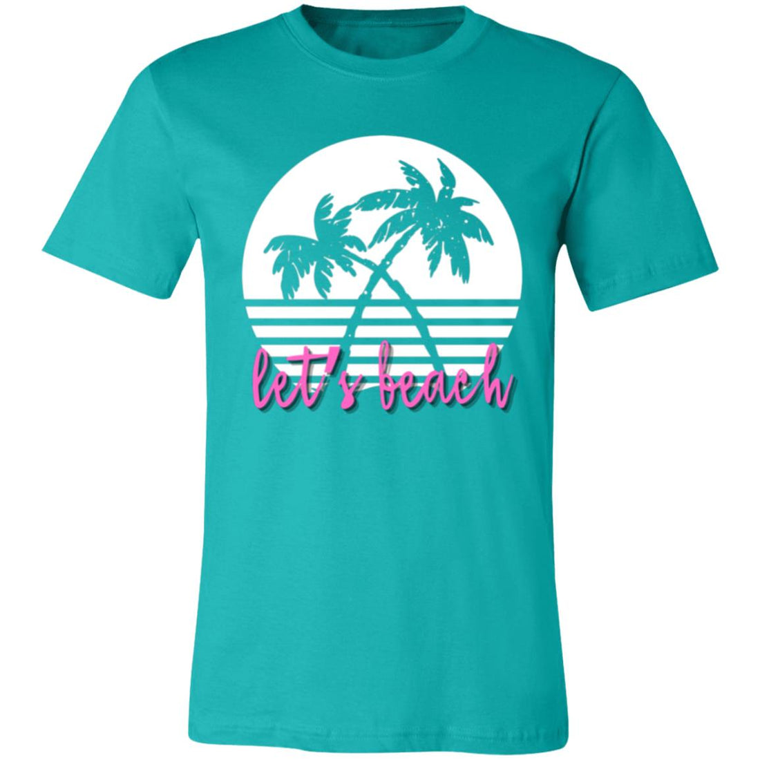 Let's Beach T-Shirt - T-Shirts - Positively Sassy - Let's Beach T-Shirt