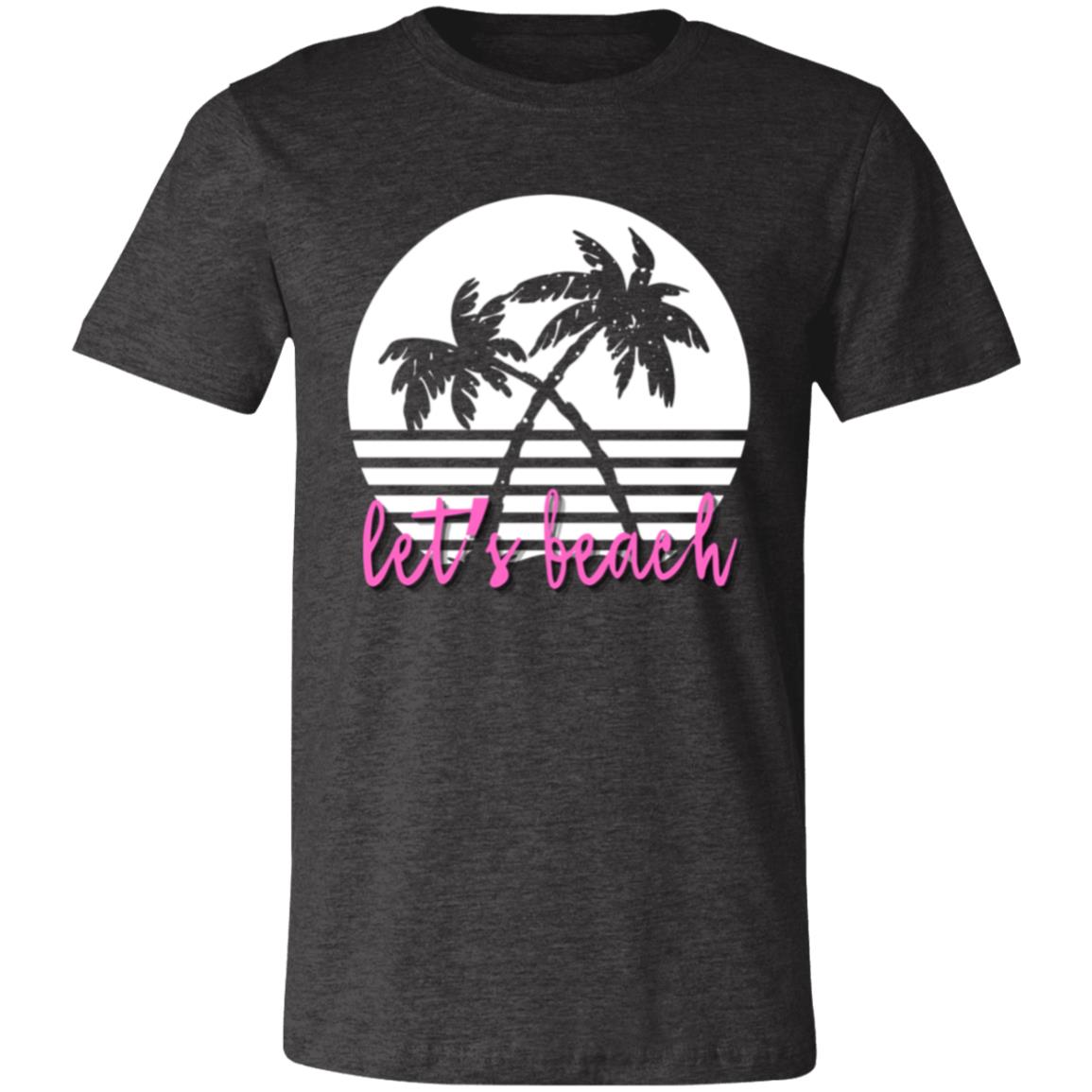 Let's Beach T-Shirt - T-Shirts - Positively Sassy - Let's Beach T-Shirt