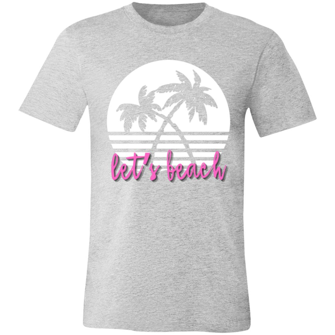 Let's Beach T-Shirt - T-Shirts - Positively Sassy - Let's Beach T-Shirt