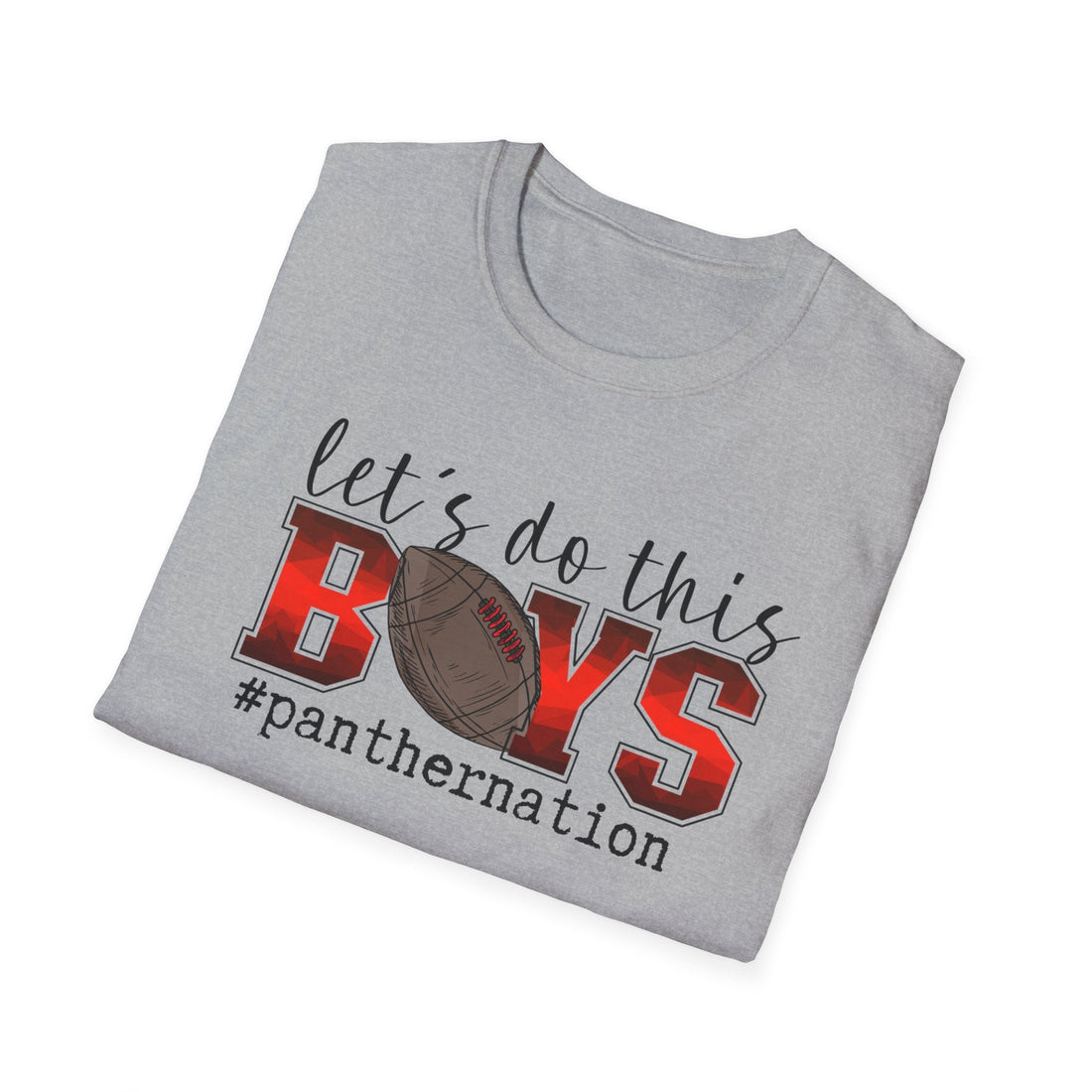 Let's Do This Panthers Gildan 64000 - T-Shirt - Positively Sassy - Let's Do This Panthers Gildan 64000