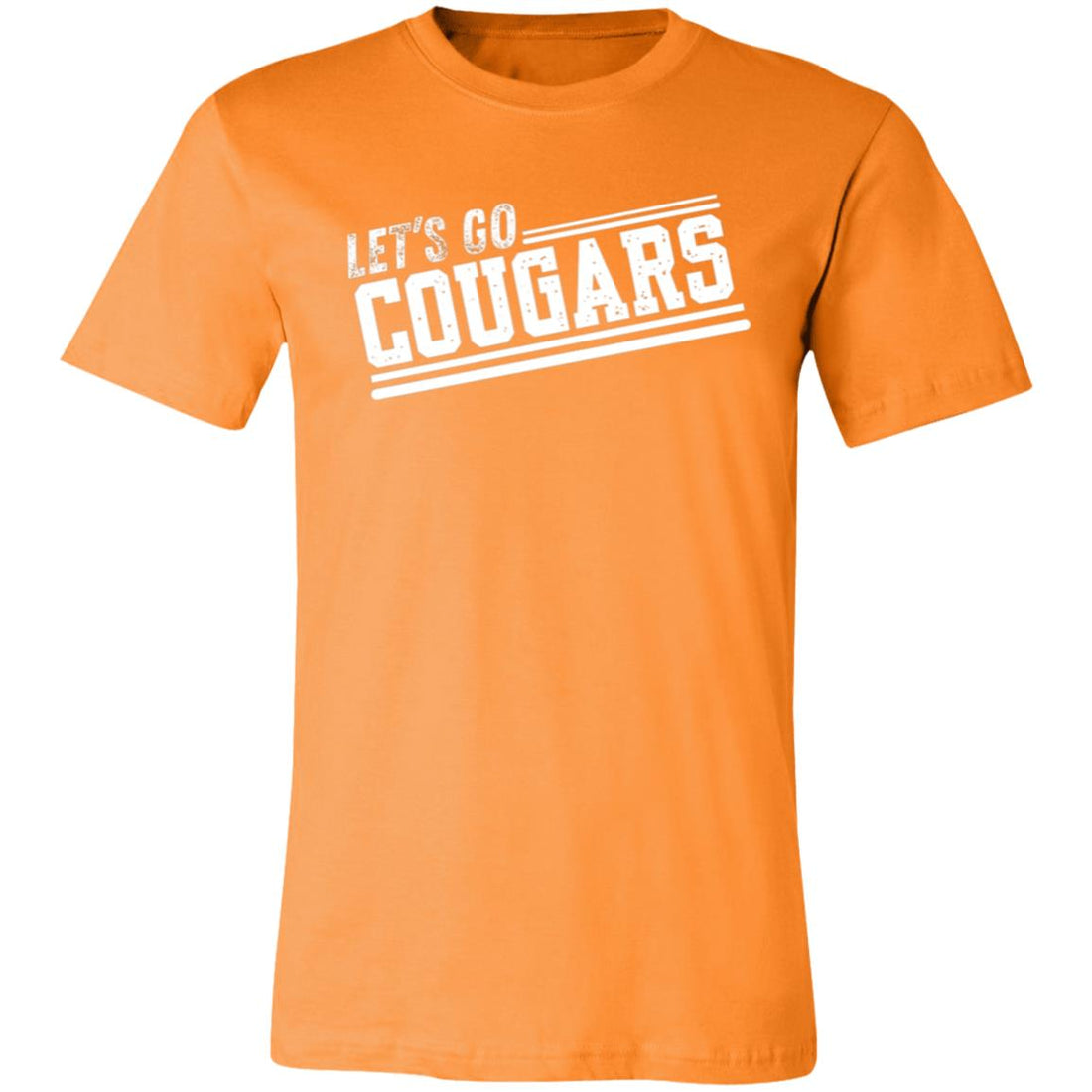 Let's Go Cougars T - Shirt - T - Shirts - Positively Sassy - Let's Go Cougars T - Shirt