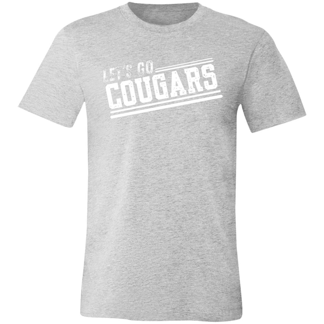 Let's Go Cougars T - Shirt - T - Shirts - Positively Sassy - Let's Go Cougars T - Shirt