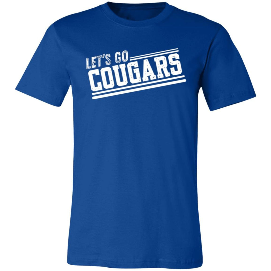 Let's Go Cougars T - Shirt - T - Shirts - Positively Sassy - Let's Go Cougars T - Shirt