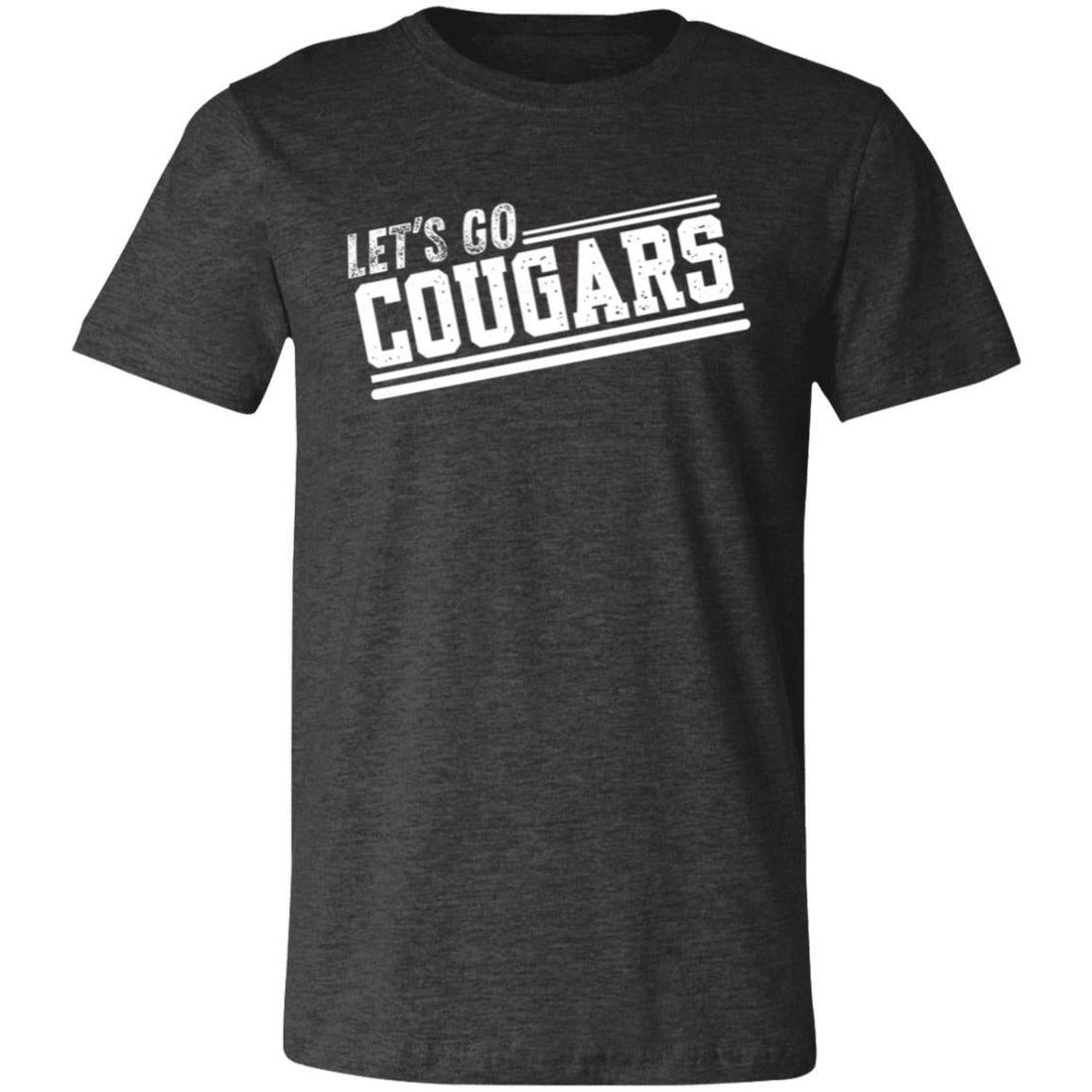 Let's Go Cougars T - Shirt - T - Shirts - Positively Sassy - Let's Go Cougars T - Shirt