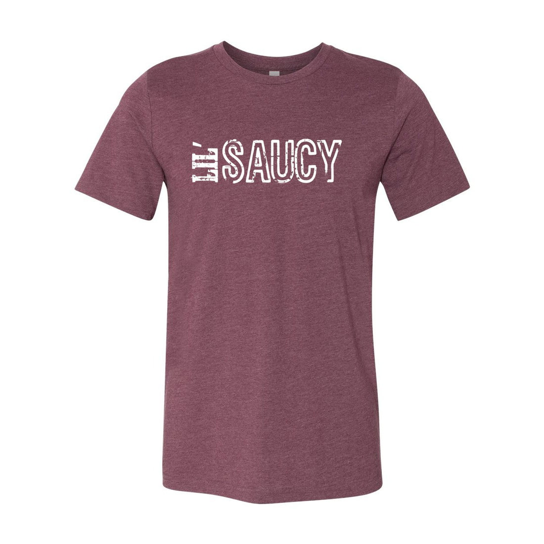 Lil' Saucy Short Sleeve Jersey Tee - T-Shirts - Positively Sassy - Lil' Saucy Short Sleeve Jersey Tee
