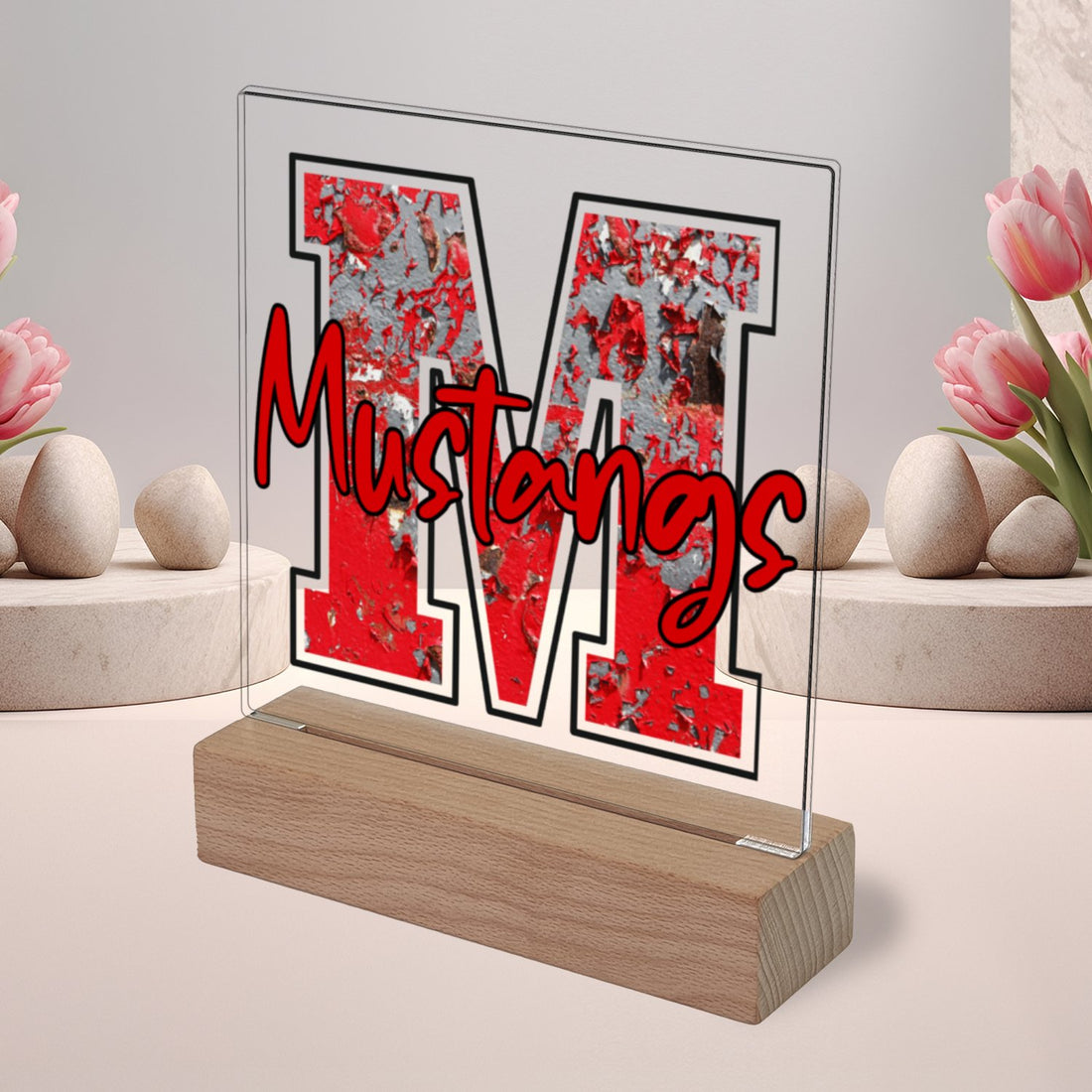 Macksville Mustangs Plaque - Positively Sassy - Macksville Mustangs Plaque