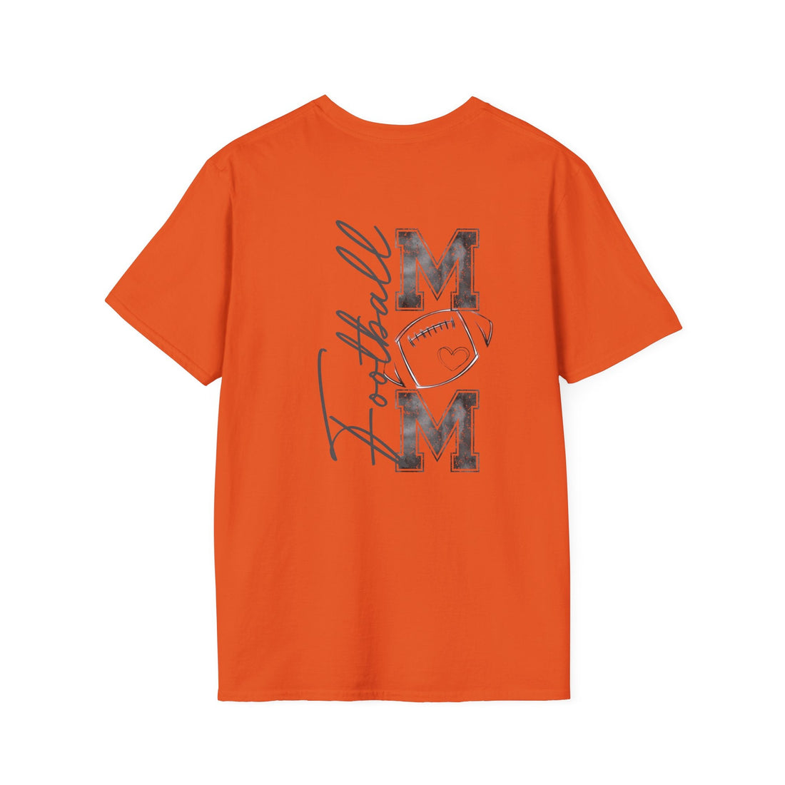 Mom Football Unisex T-Shirt, Gift for Sports Moms, Softstyle Tee, Casual Wear, Birthday Gift for Moms, Mother’s Day - T-Shirt - Positively Sassy - Mom Football Unisex T-Shirt, Gift for Sports Moms, Softstyle Tee, Casual Wear, Birthday Gift for Moms, Mother’s Day