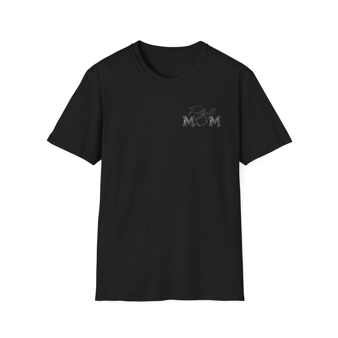Mom Football Unisex T-Shirt, Gift for Sports Moms, Softstyle Tee, Casual Wear, Birthday Gift for Moms, Mother’s Day - T-Shirt - Positively Sassy - Mom Football Unisex T-Shirt, Gift for Sports Moms, Softstyle Tee, Casual Wear, Birthday Gift for Moms, Mother’s Day