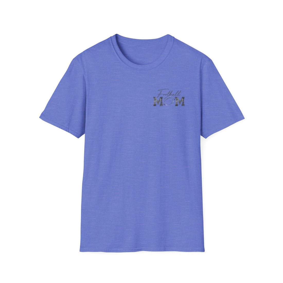 Mom Football Unisex T-Shirt, Gift for Sports Moms, Softstyle Tee, Casual Wear, Birthday Gift for Moms, Mother’s Day - T-Shirt - Positively Sassy - Mom Football Unisex T-Shirt, Gift for Sports Moms, Softstyle Tee, Casual Wear, Birthday Gift for Moms, Mother’s Day