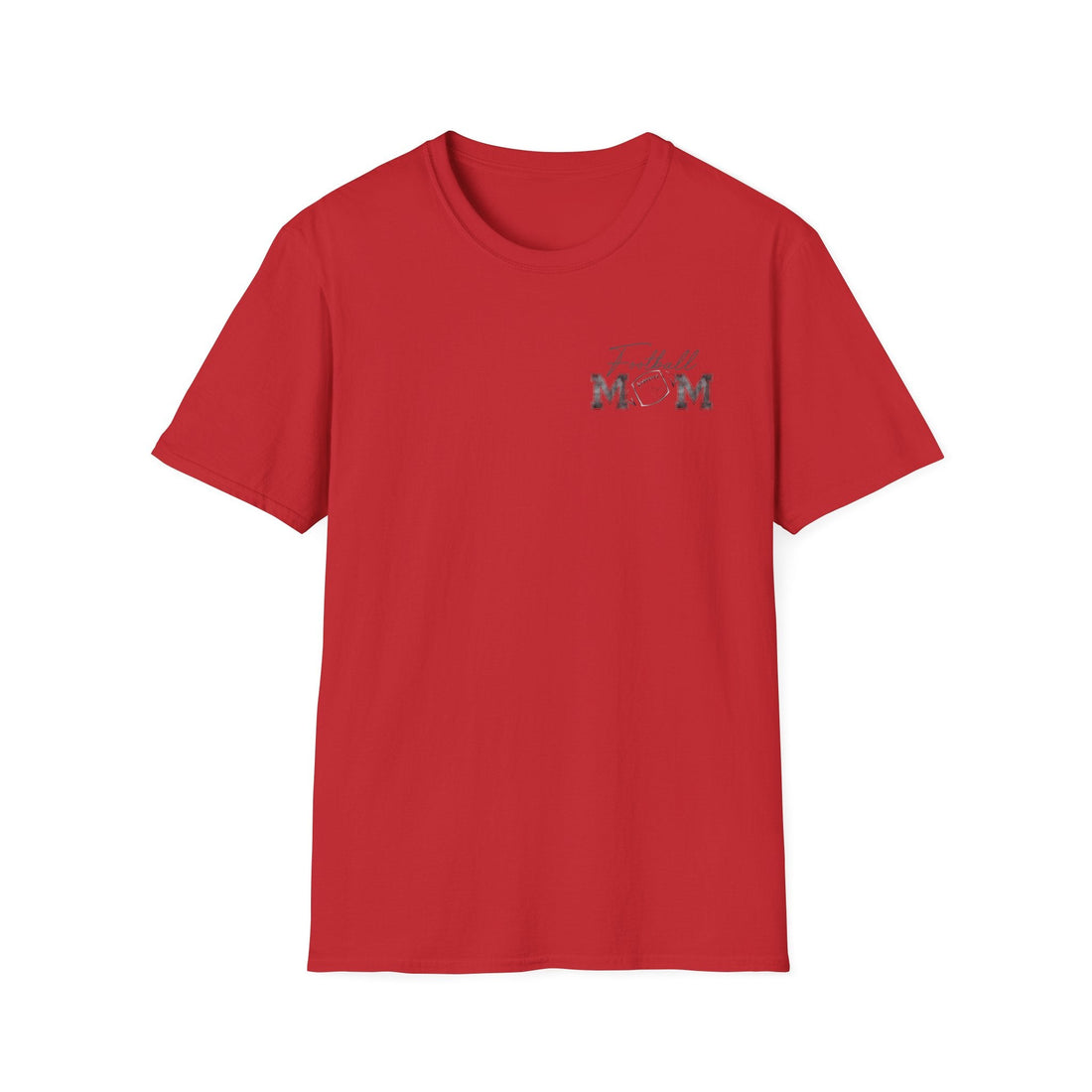 Mom Football Unisex T-Shirt, Gift for Sports Moms, Softstyle Tee, Casual Wear, Birthday Gift for Moms, Mother’s Day - T-Shirt - Positively Sassy - Mom Football Unisex T-Shirt, Gift for Sports Moms, Softstyle Tee, Casual Wear, Birthday Gift for Moms, Mother’s Day