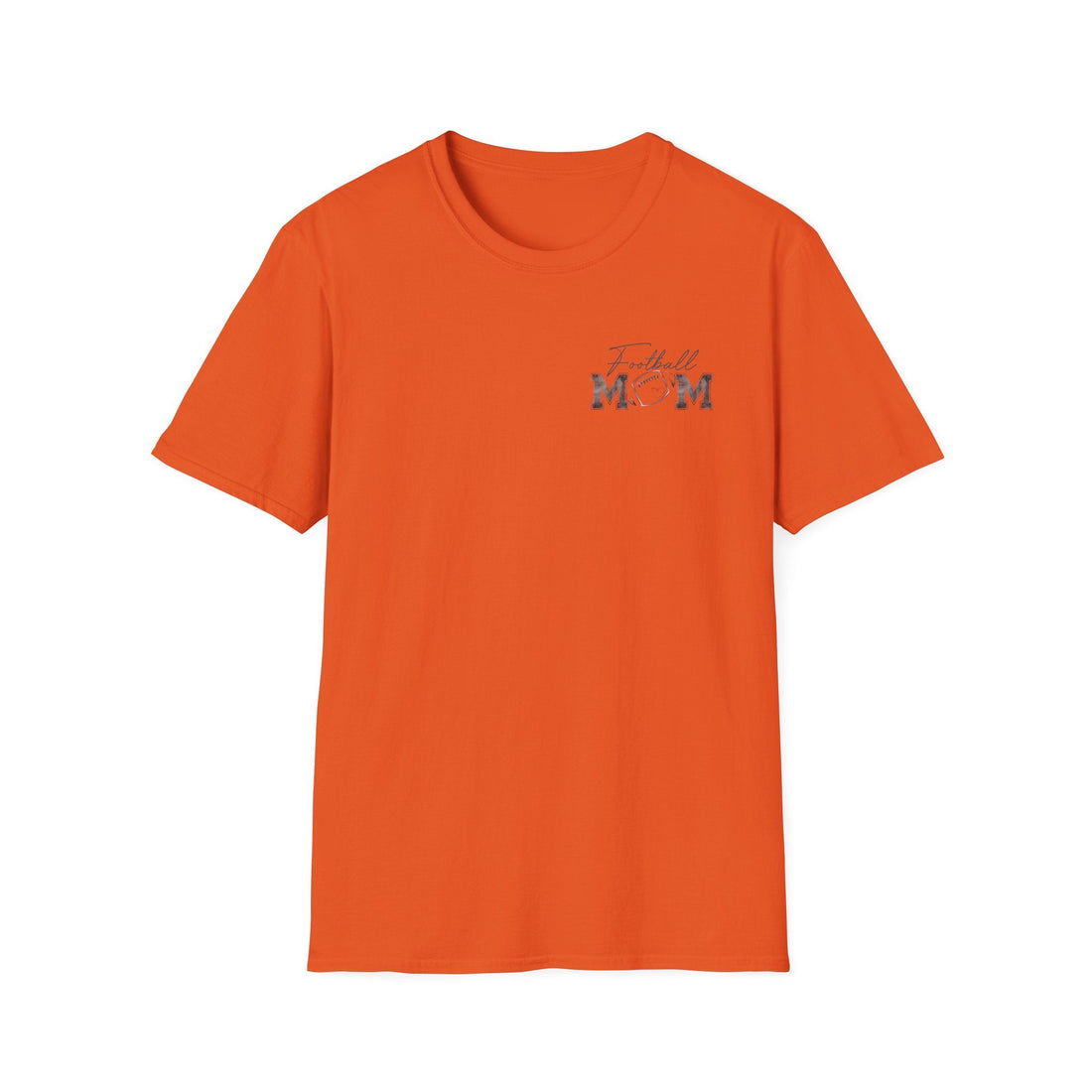 Mom Football Unisex T-Shirt, Gift for Sports Moms, Softstyle Tee, Casual Wear, Birthday Gift for Moms, Mother’s Day - T-Shirt - Positively Sassy - Mom Football Unisex T-Shirt, Gift for Sports Moms, Softstyle Tee, Casual Wear, Birthday Gift for Moms, Mother’s Day