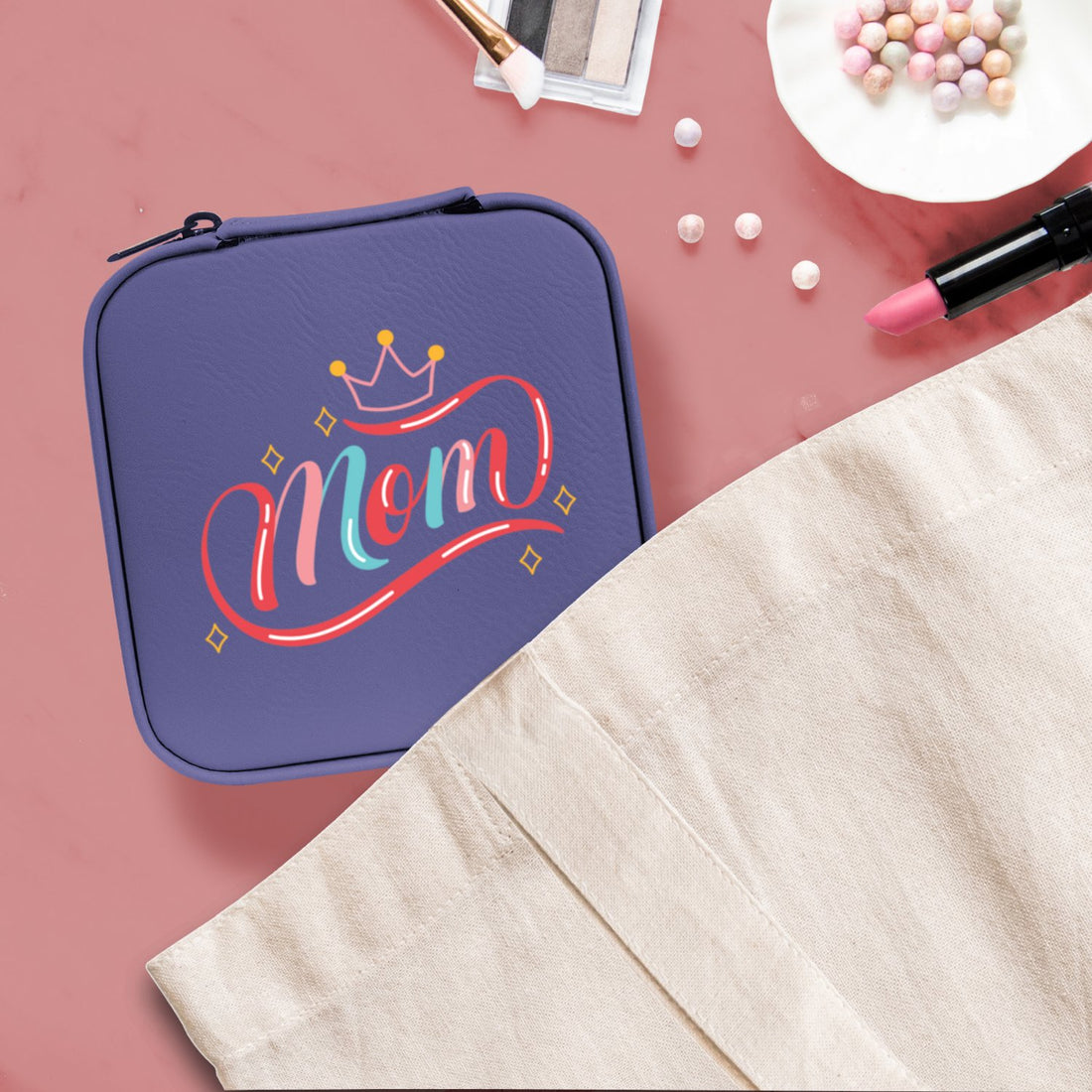 Mom The Queen Jewelry Organizer - Positively Sassy - Mom The Queen Jewelry Organizer