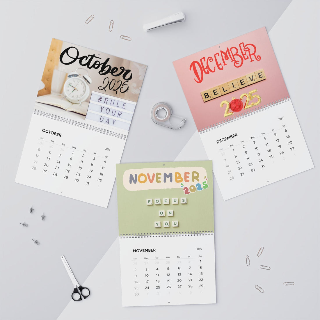 Motivation Wall Calendars (2025) - Calendar - Positively Sassy - Motivation Wall Calendars (2025)