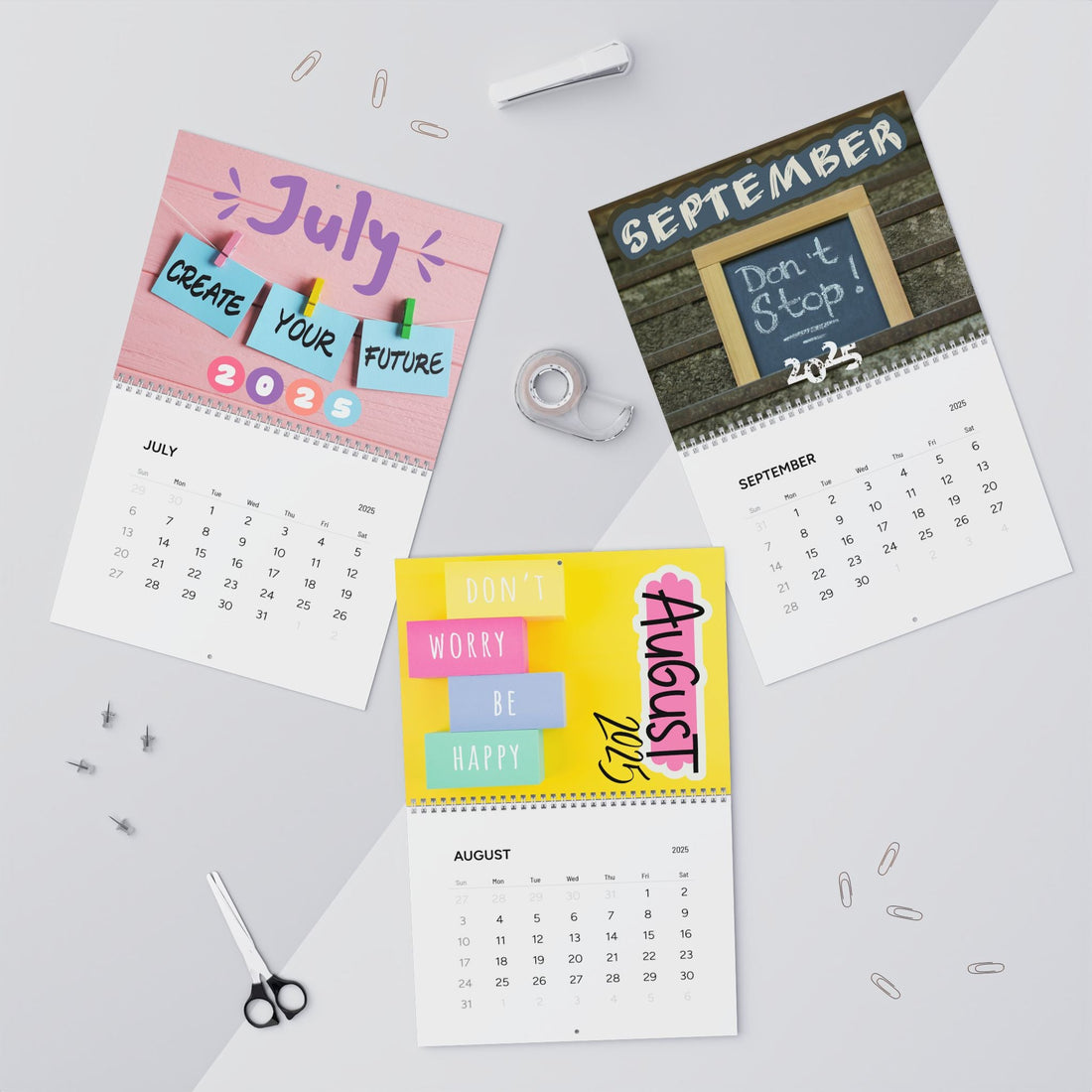 Motivation Wall Calendars (2025) - Calendar - Positively Sassy - Motivation Wall Calendars (2025)